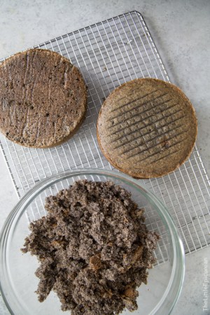 Raspberry Black Sesame Cake - The Little Epicurean