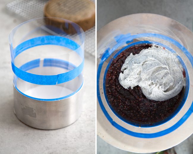 Raspberry Black Sesame Cake - The Little Epicurean