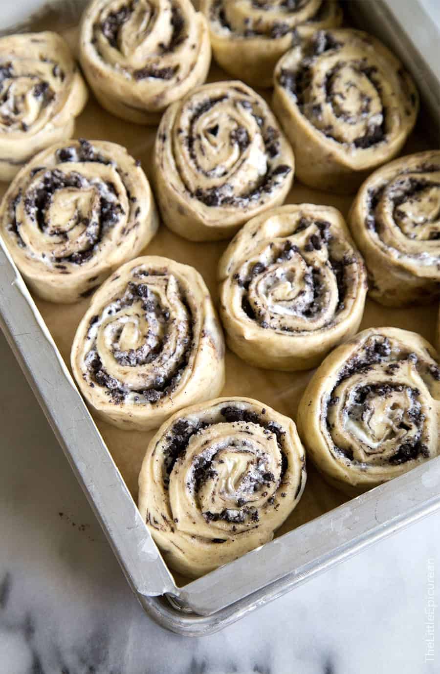 Cookies and Cream Rolls