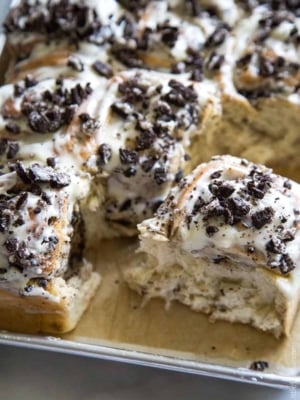 Cookies and Cream Rolls