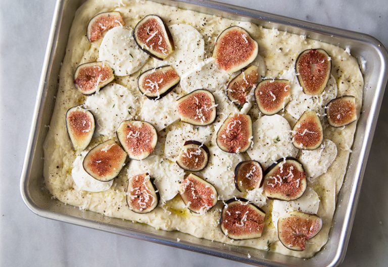 Fig Prosciutto Pizza with Fresh MozzarellaThe Little Epicurean