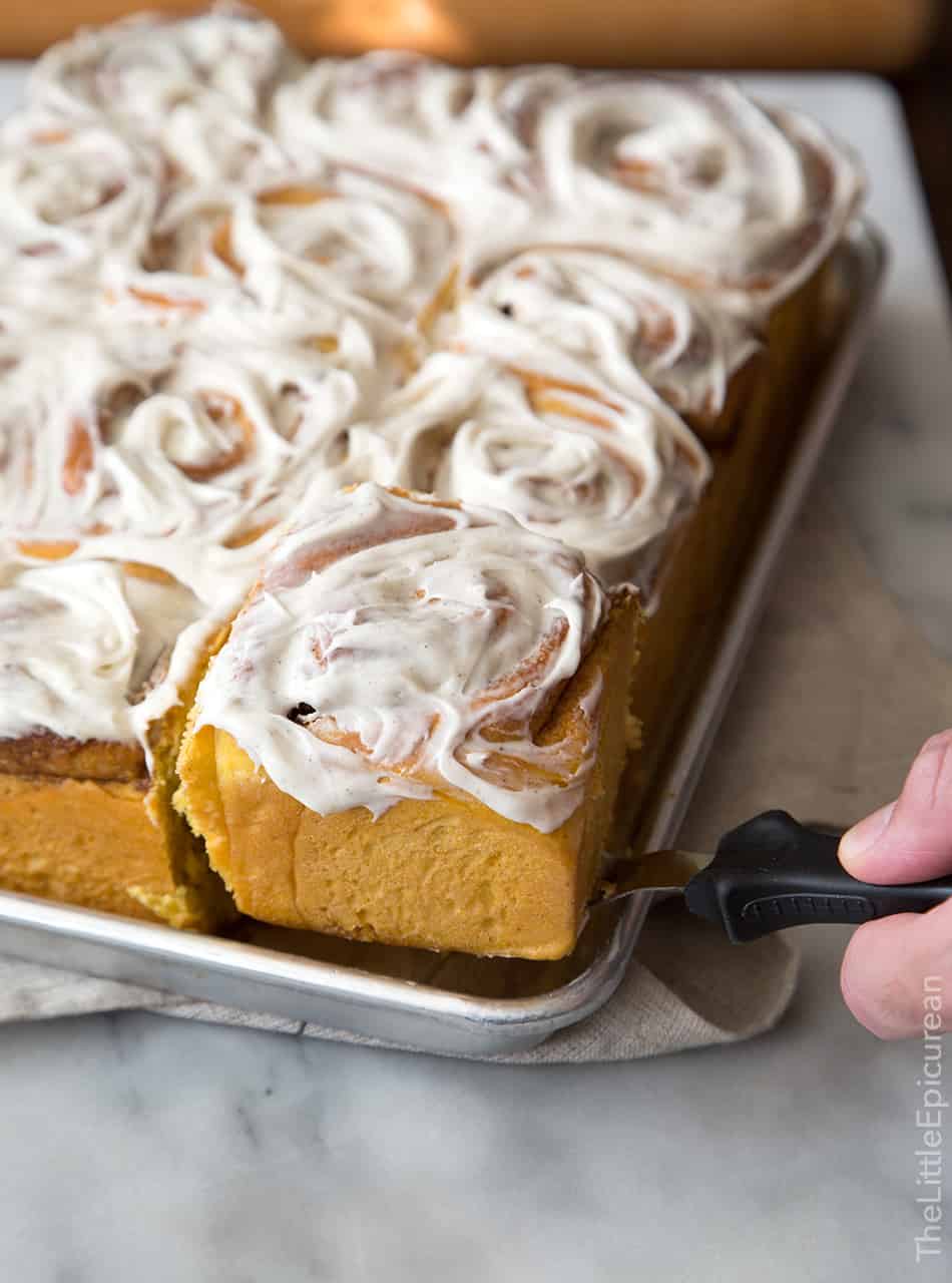 Cardamom Pumpkin Rolls