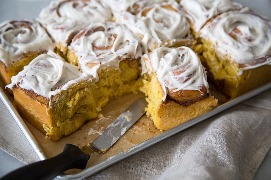 Cardamom Pumpkin Rolls