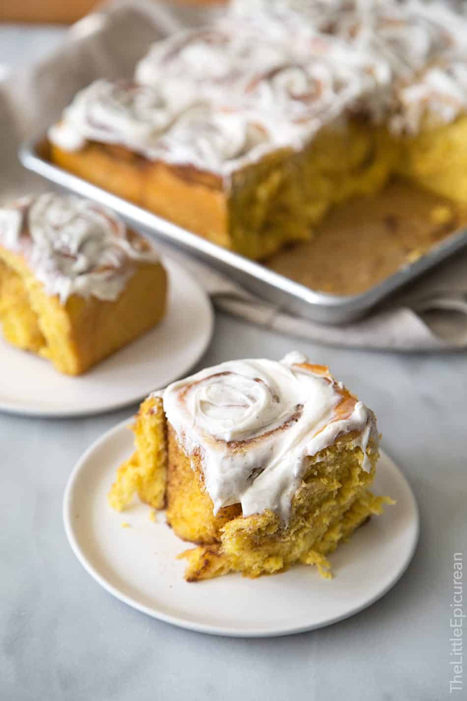 Cardamom Pumpkin Rolls