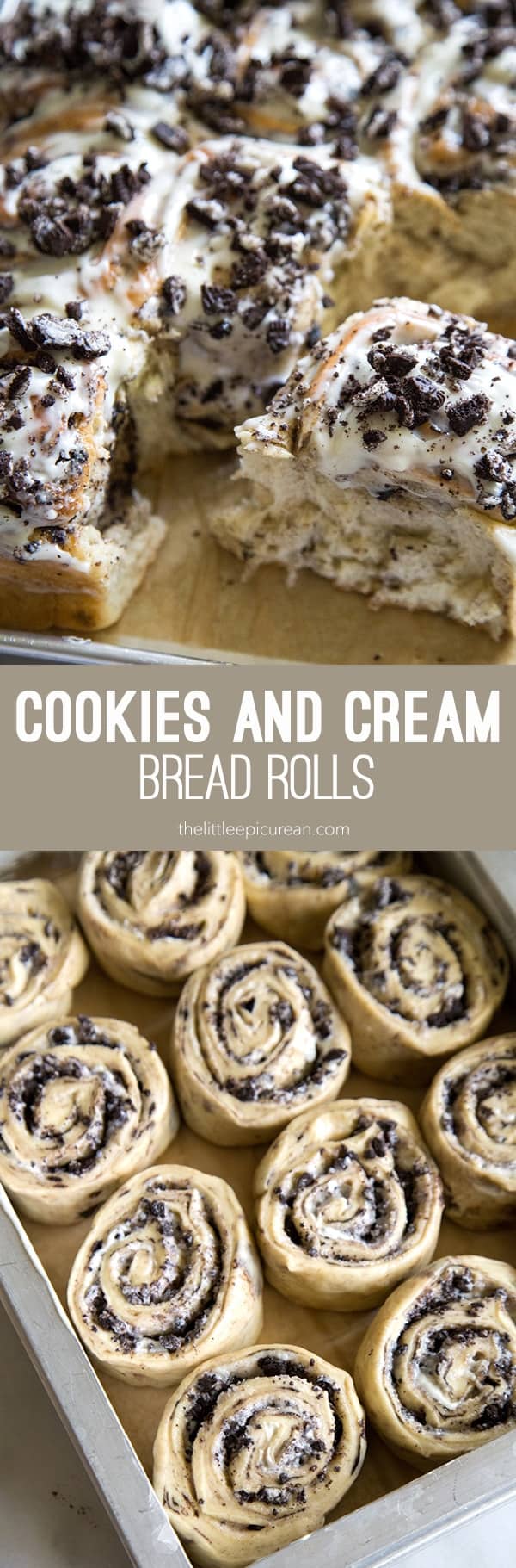 Cookies and Cream Rolls