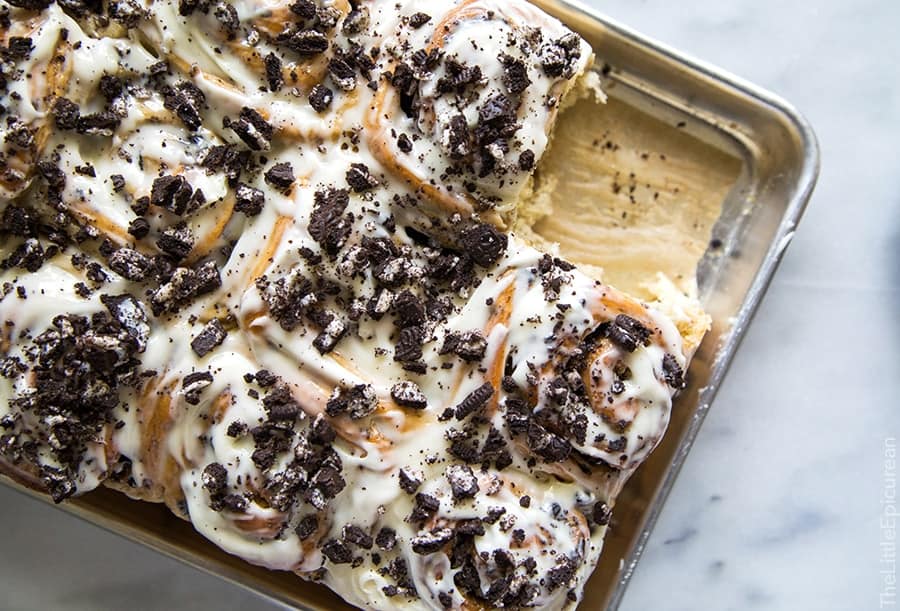 Cookies and Cream Rolls