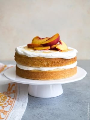 Peach Bellini Cake