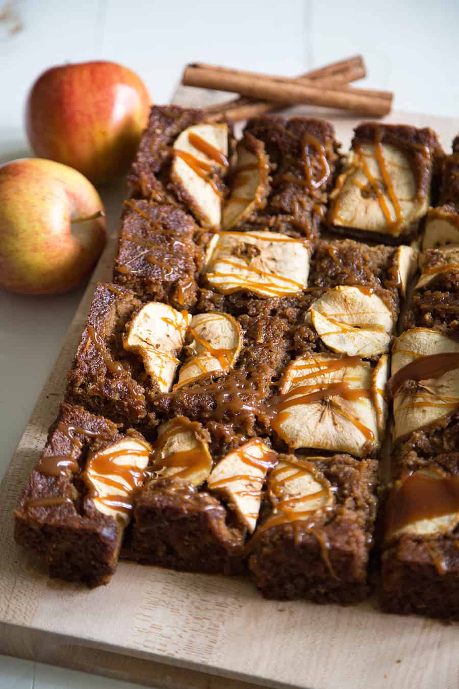 Caramel Apple Sheet Cake