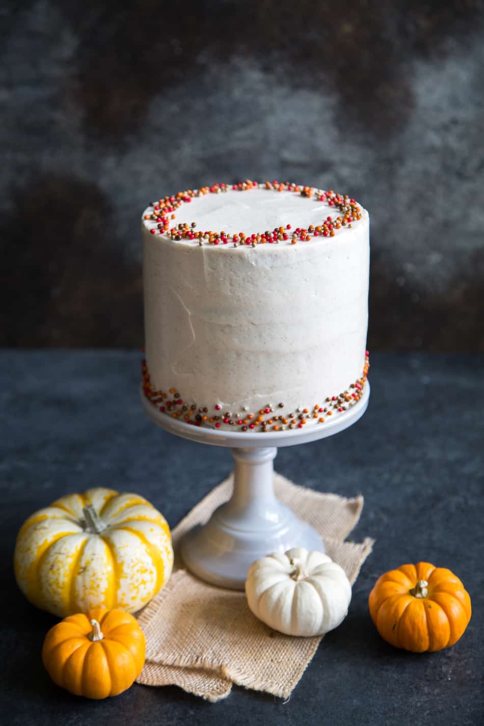 Cinnamon Maple Pumpkin Cake