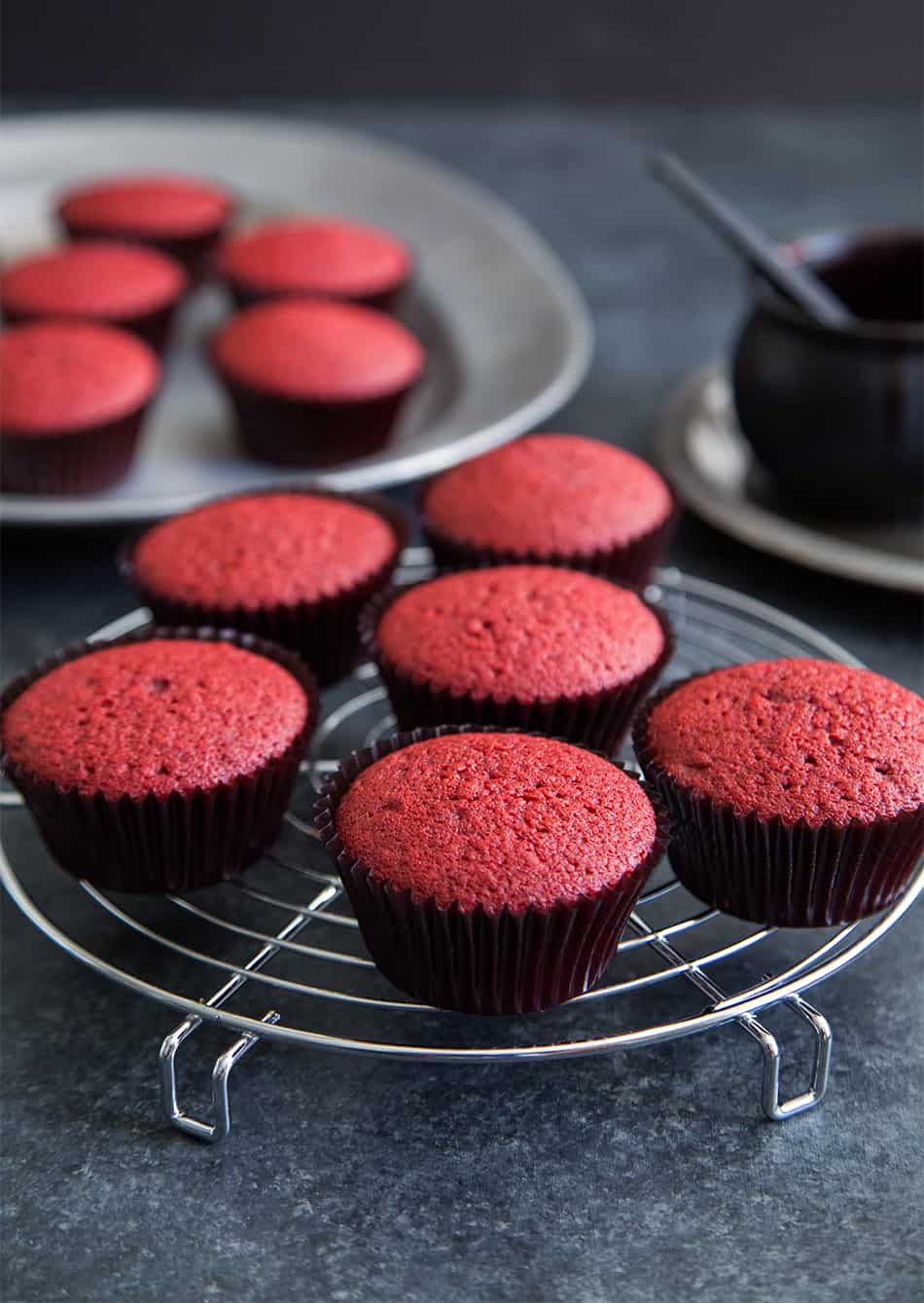 Bloody Red Velvet Cupcakes