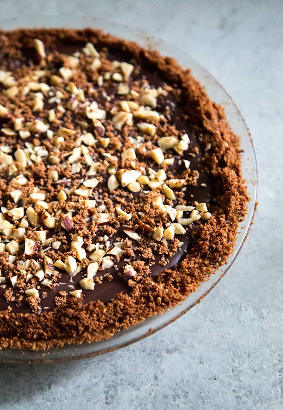 Chocolate Hazelnut Pumpkin Pie