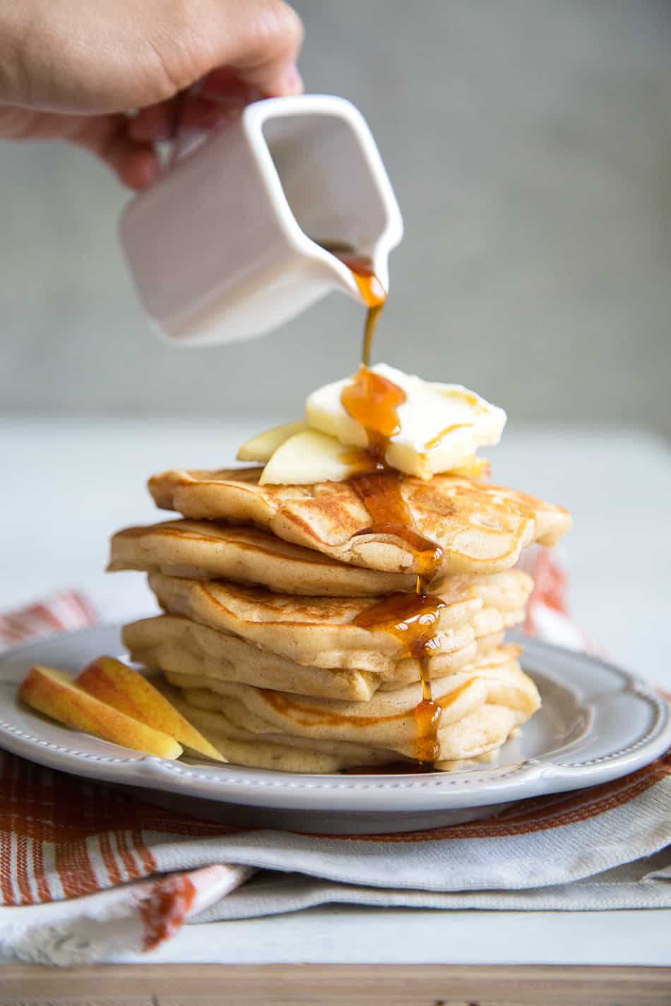 Cinnamon Apple Pancakes