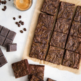 Espresso Cream Cheese Brownies