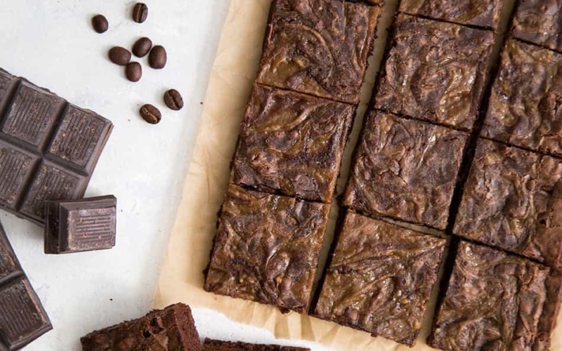 Espresso Cream Cheese Brownies