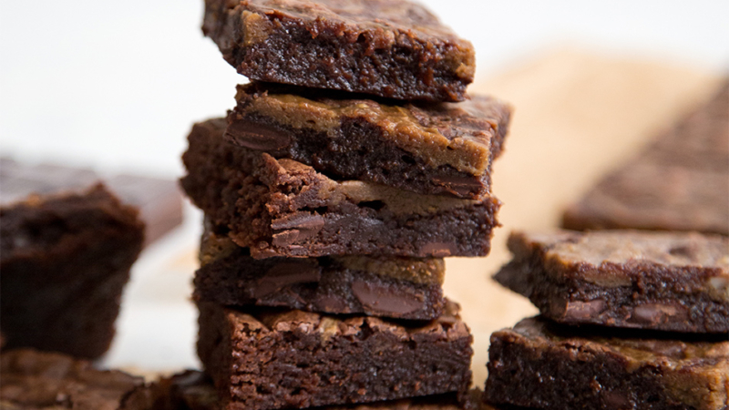 Espresso Cream Cheese Brownies