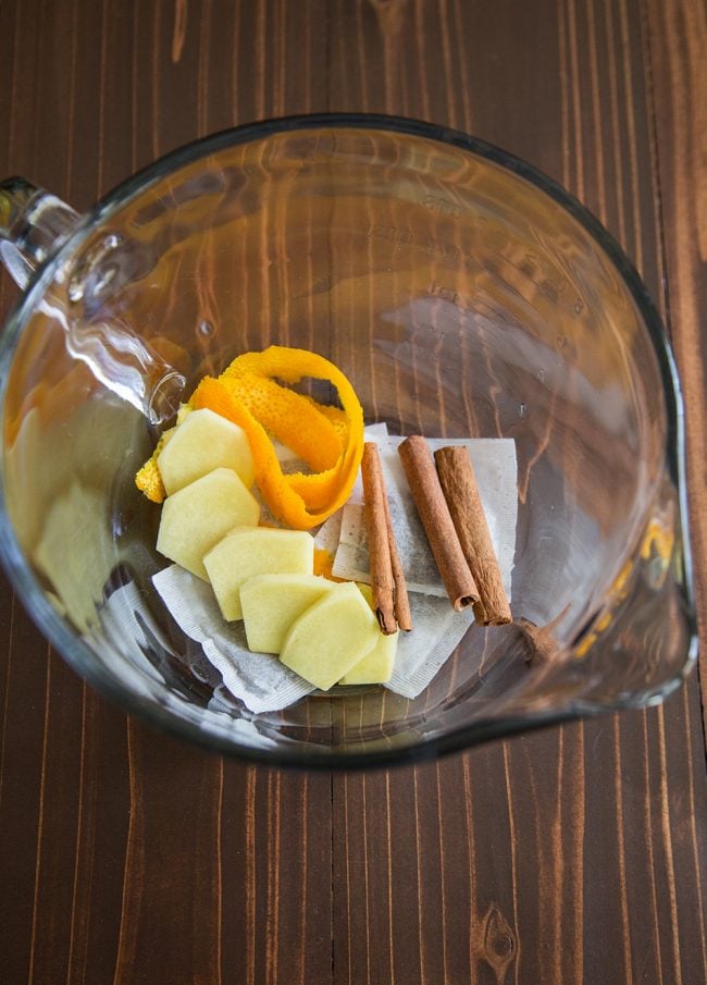 Orange Spiced Tea (Cinnamon Ginger Black Tea) The Little Epicurean