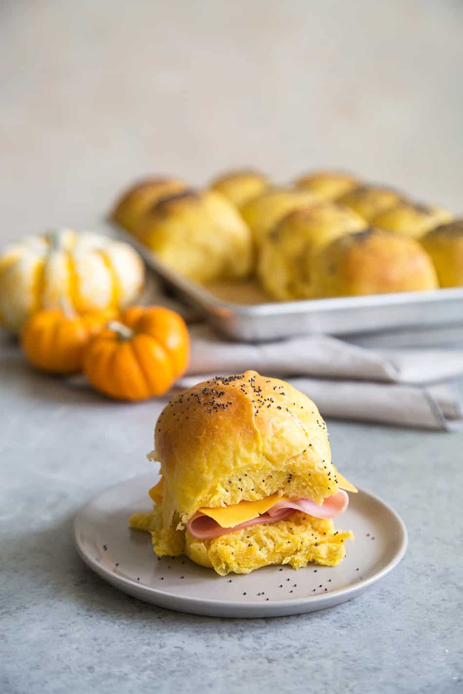 Pumpkin Bread Rolls