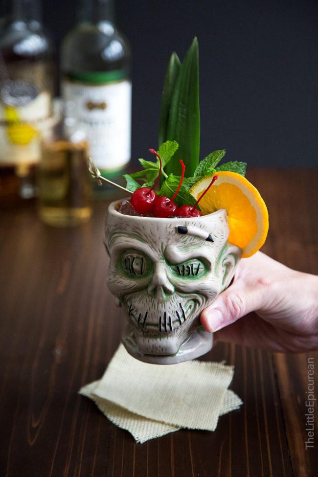 Zombie Cocktail (Tiki Cocktail Series)