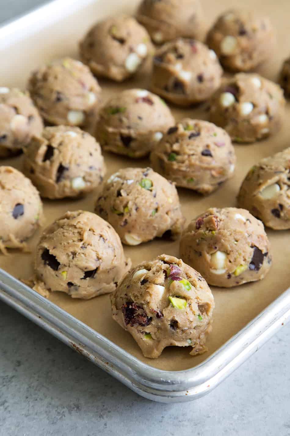 Pistachio Cranberry Holiday Cookies