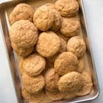 Pumpkin Snickerdoodle Cookies