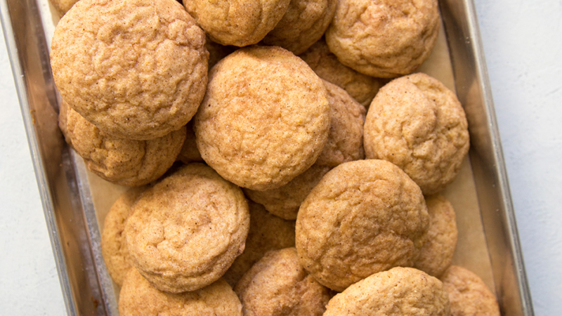 Pumpkin Snickerdoodle Cookies