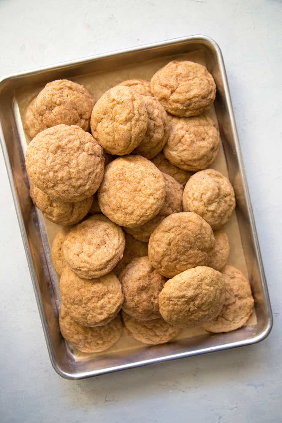 Pumpkin Snickerdoodle Cookies