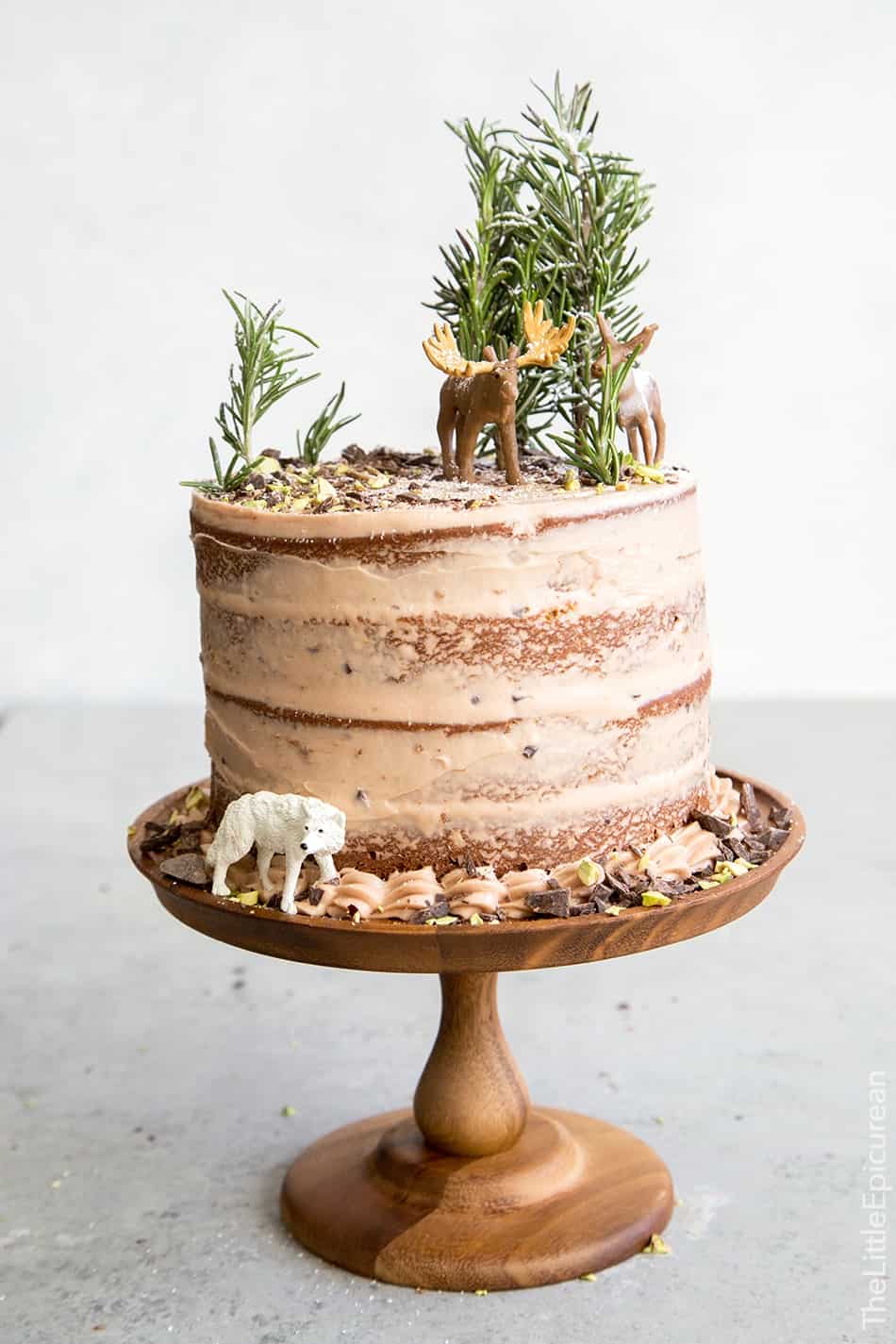 Forest Chocolate Pumpkin Cake