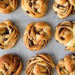 Rum Raisin Cinnamon Twisted Rolls