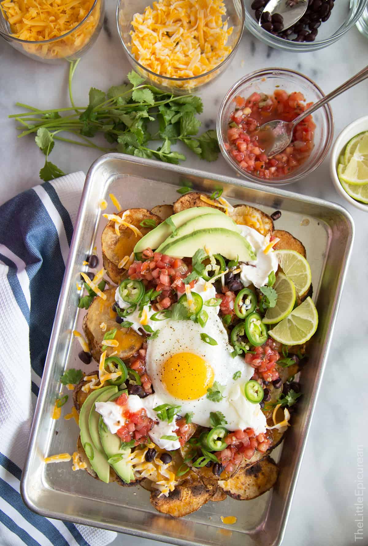 Breakfast Potato Nachos