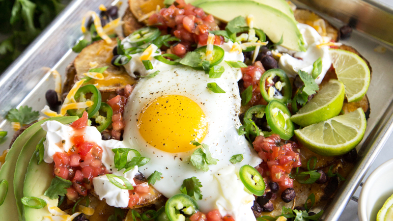 Breakfast Potato Nachos