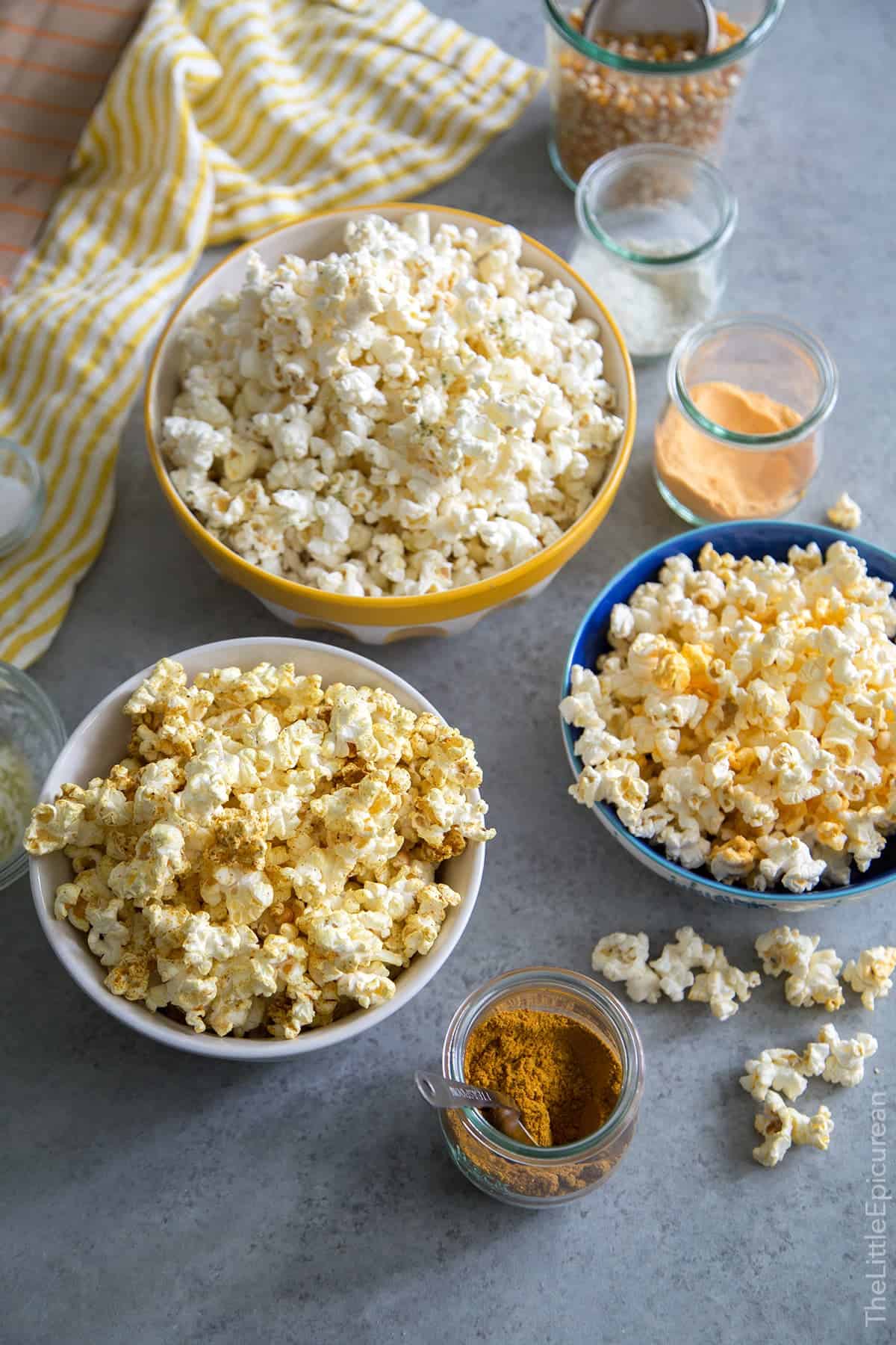 Homemade Microwave Popcorn (with flavor mix-ins!)