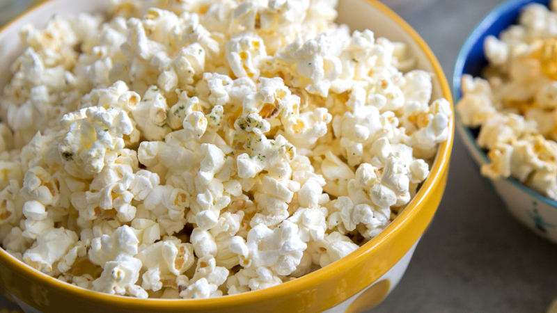 Homemade Microwave Popcorn (with flavor mix-ins)