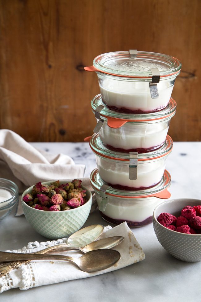 Rose Yogurt Creme Brulee The Little Epicurean