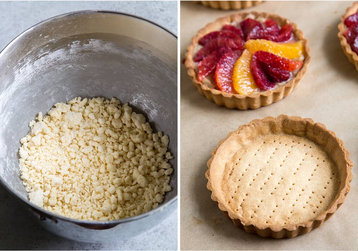 Blood Orange Earl Grey Tarts