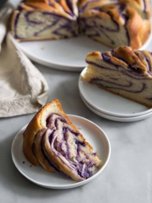 Ube Swirl Bread