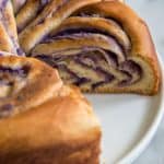 Ube Swirl Bread (Purple Yam)