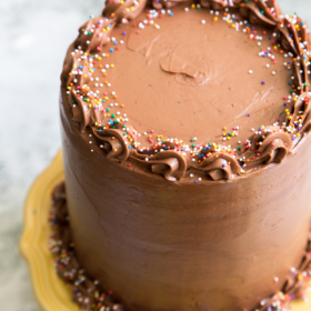 Chocolate Yellow Cake