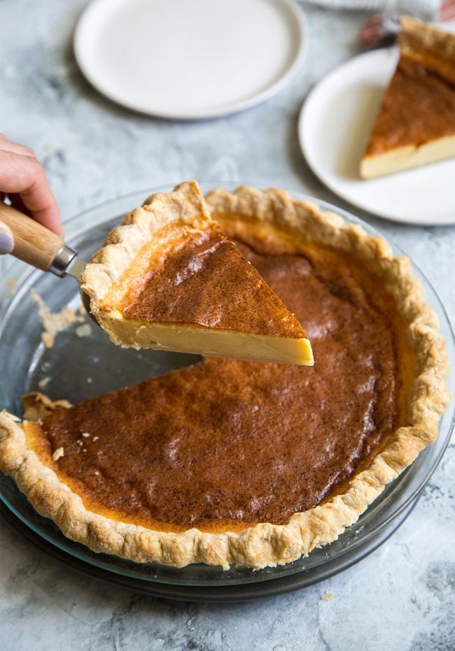 Filipino Egg Pie (custard pie) The Little Epicurean