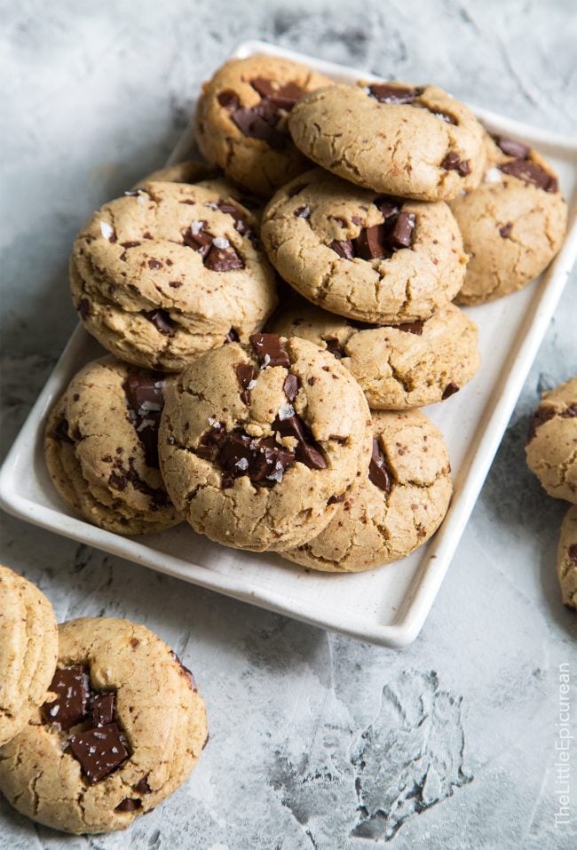 Olive Oil Chocolate Chunk Cookies