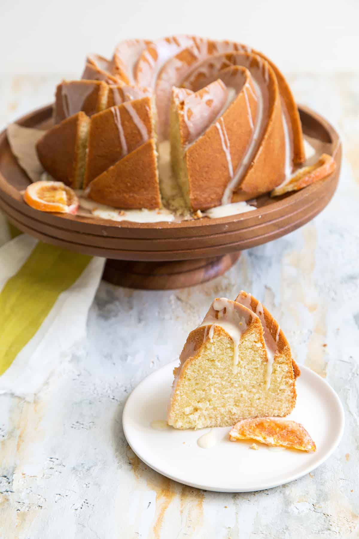 Orange Buttermilk Bundt Cake