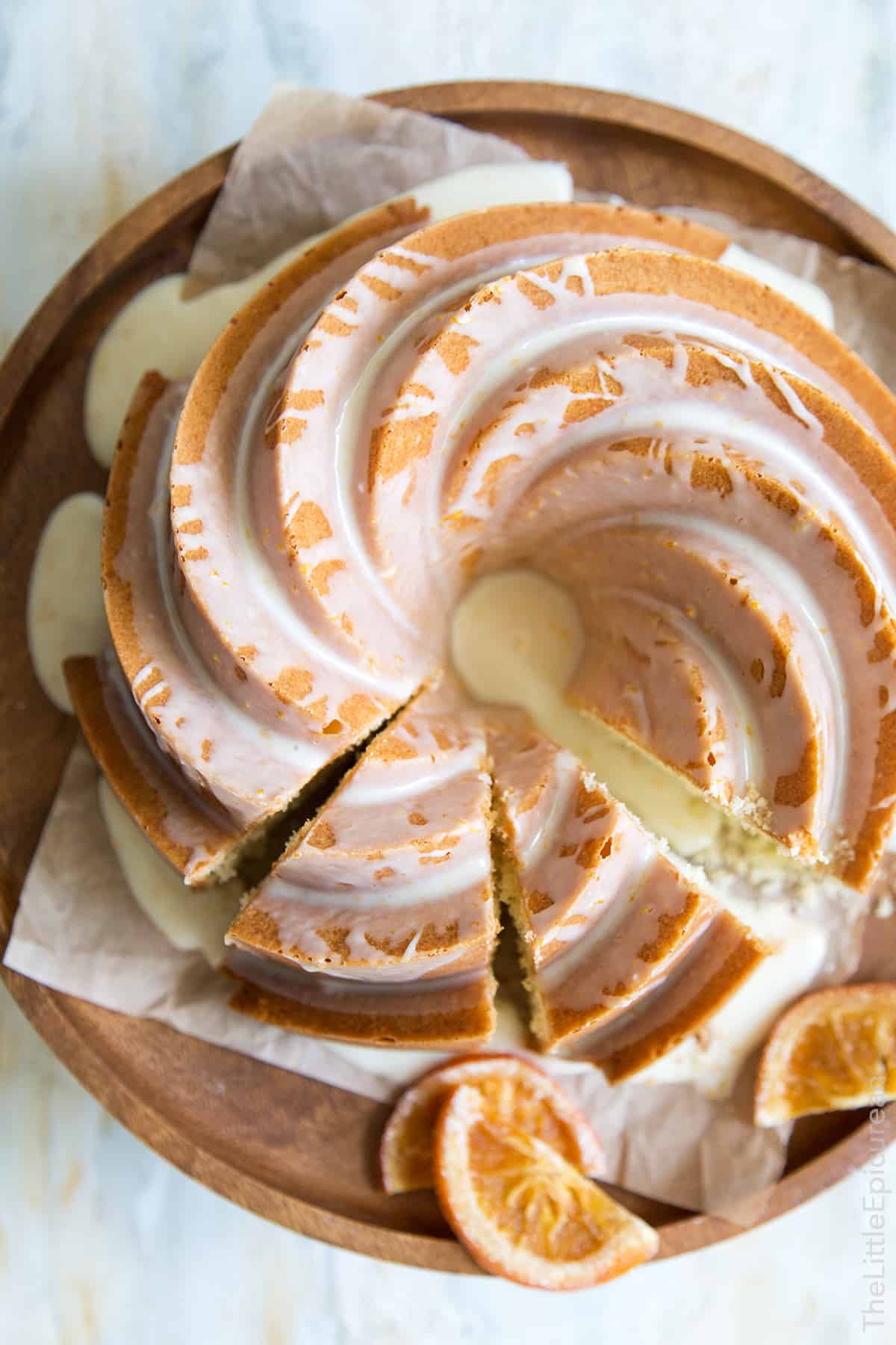 Orange Blossom Bundt Cake - The Little Epicurean