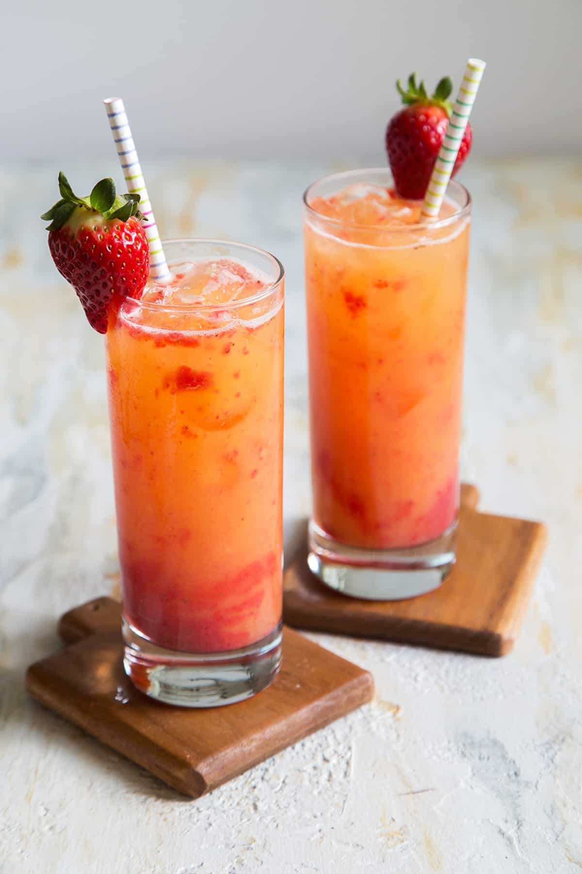 Strawberry Tequila Sunrise The Little Epicurean