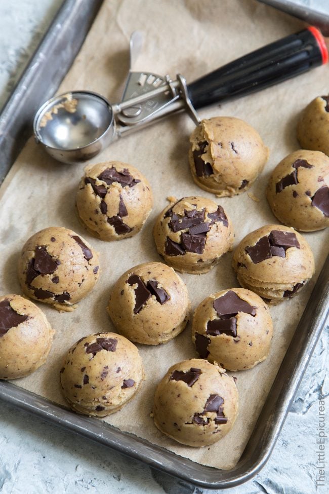 Olive Oil Chocolate Chunk Cookies