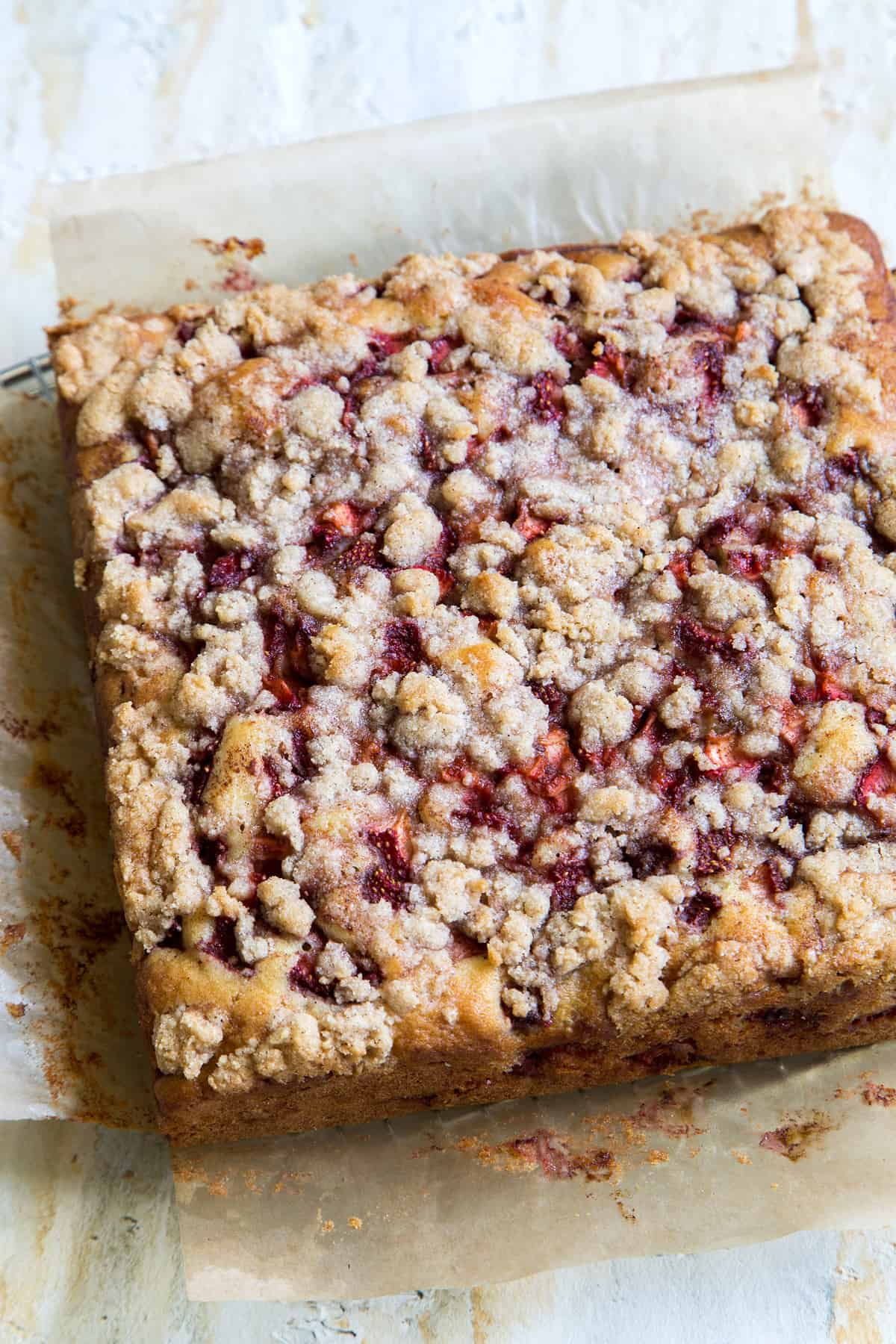 Strawberry Crumb Cake