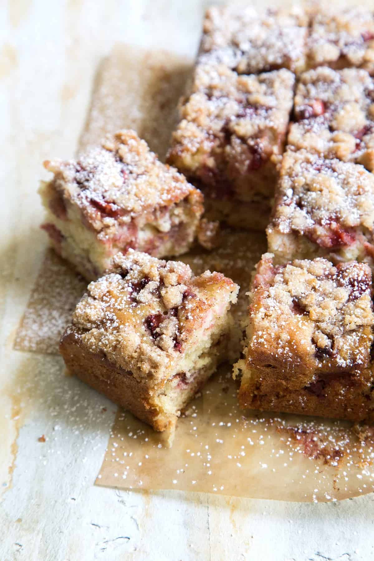 Strawberry Crumb Cake