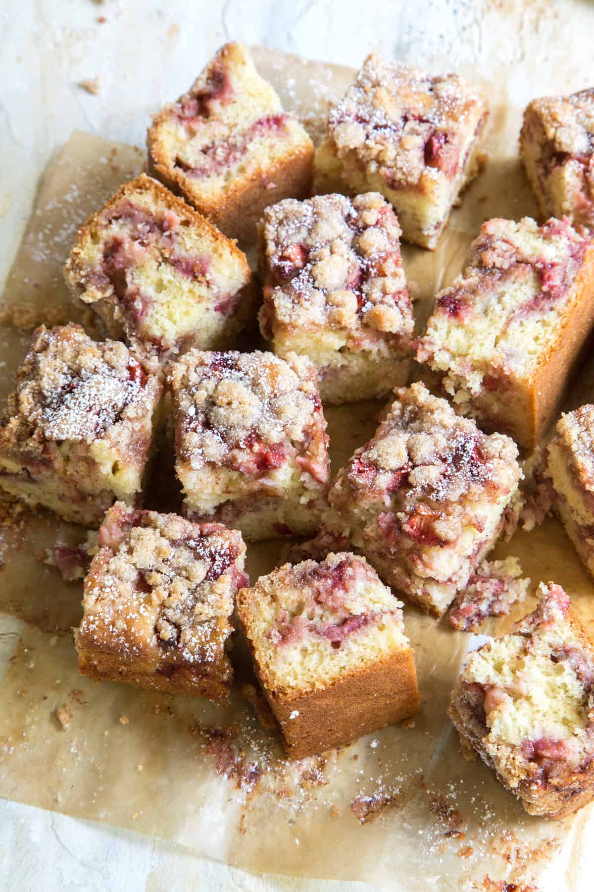 Strawberry Crumb Cake