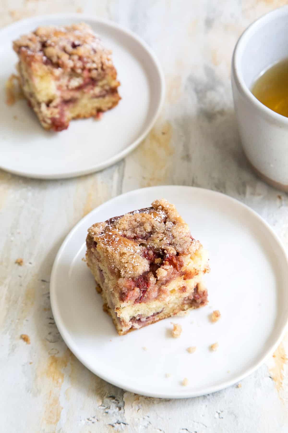 Strawberry Crumb Cake