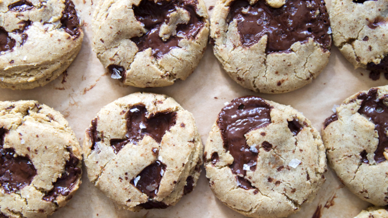 Olive Oil Chocolate Chunk Cookies