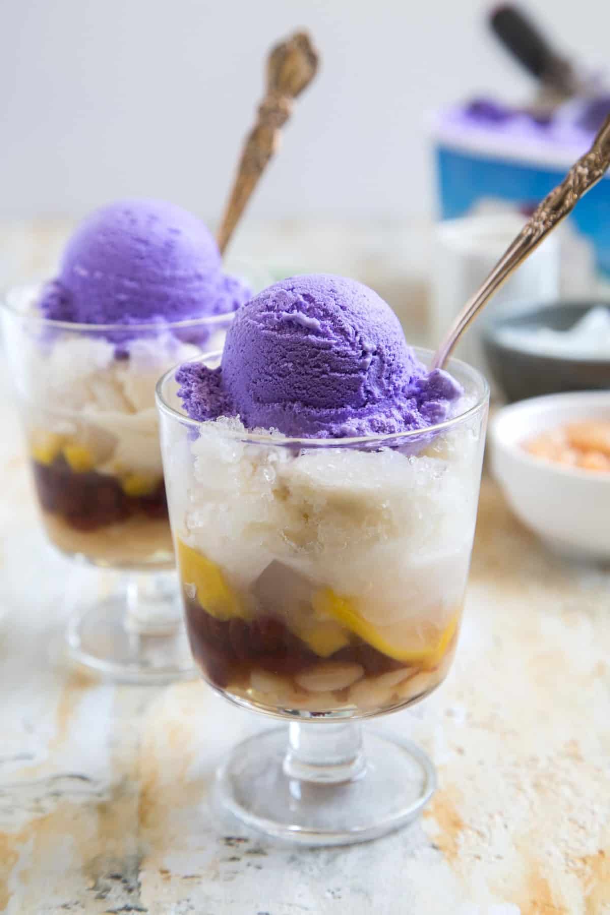 Halo-Halo (Filipino Shaved Ice Sundae)