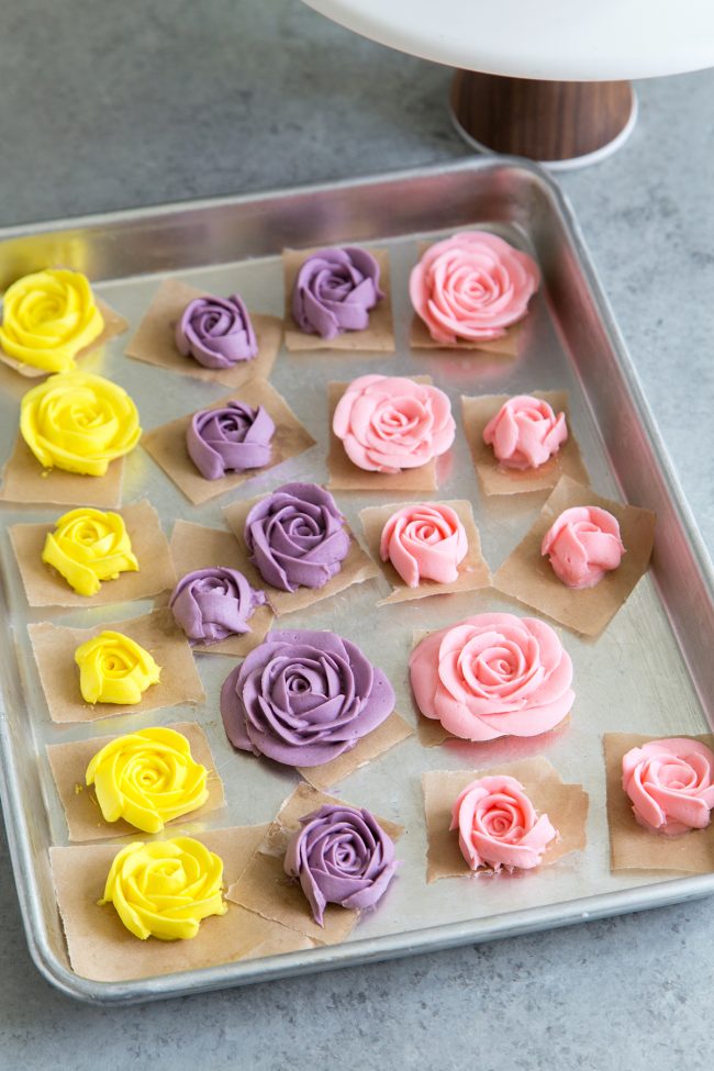 Buttercream Flowers Cake